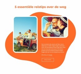 Plan Een Epische Roadtrip - HTML Template Generator