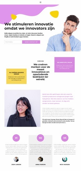 Geweldig Website-Ontwerp Voor De Populairste Website-Ontwerpen