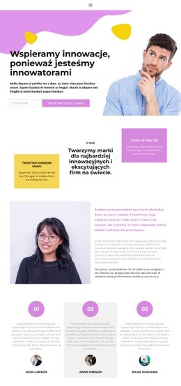 Najgorętsze Projekty Stron Internetowych - Szablon Osobisty