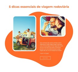 Página HTML Para Planeje Uma Viagem Épica