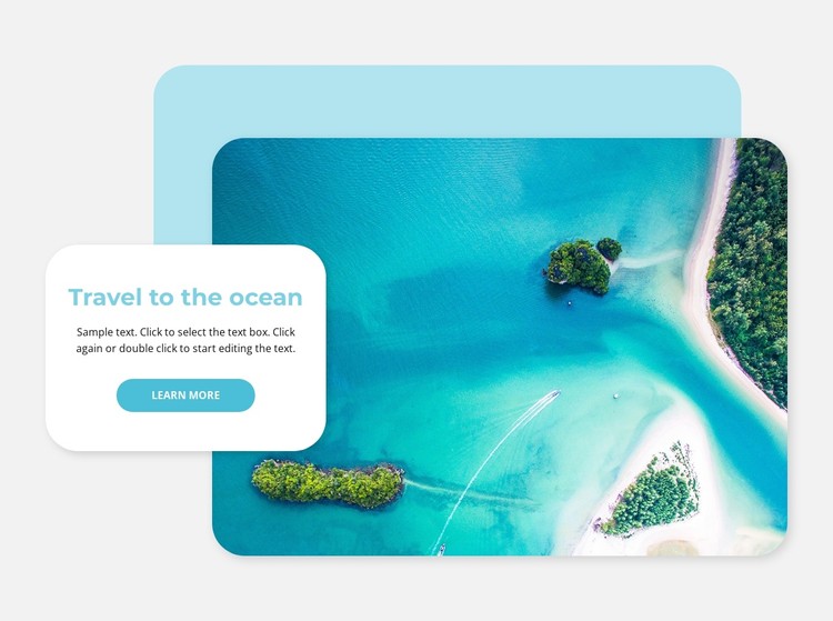 Travel to ocean CSS Template