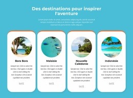 Activités D'Aventure En Plein Air - HTML Builder Online