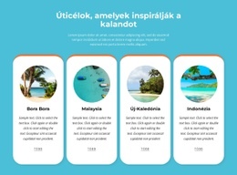 Szabadtéri Kaland Tevékenységek - Személyes Webhelysablonok