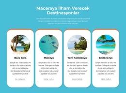 Açık Hava Macera Aktiviteleri - Modern HTML5 Şablonu