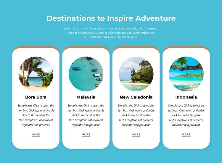 Outdoor adventure activities Webflow Template Alternative