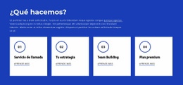 Plantilla CSS Para Trabajo En Equipo Y Formación De Equipos