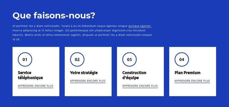 Travail d'équipe et consolidation d'équipe Conception de site Web