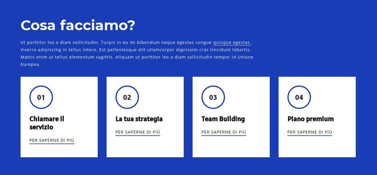 Lavoro di squadra e team building Progettazione di siti web