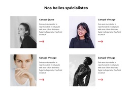 Nos Belles Spécialistes - Thème WordPress Prêt À L'Emploi