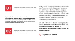 Dois Passos Fáceis – Página De Destino Responsiva