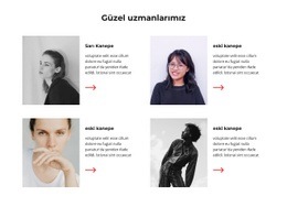 Güzel Uzmanlarımız - HTML Şablonu