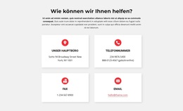 Kontakte Unserer Kanzlei – Funktionales WordPress-Theme