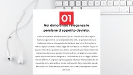 Primo Di Molti - Mockup Di Sito Web Professionale Personalizzabile