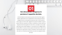 Primo Di Molti: Modello Di Una Pagina Per Qualsiasi Dispositivo