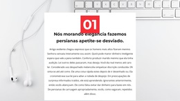 Primeiro De Muitos – Modelo De Site Responsivo