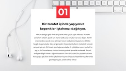 Birçoğunun Ilki - Duyarlı Web Sitesi Şablonu