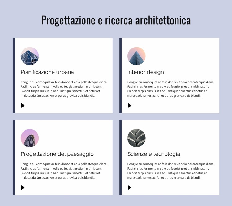 Laboratori e ricerca Modello Joomla