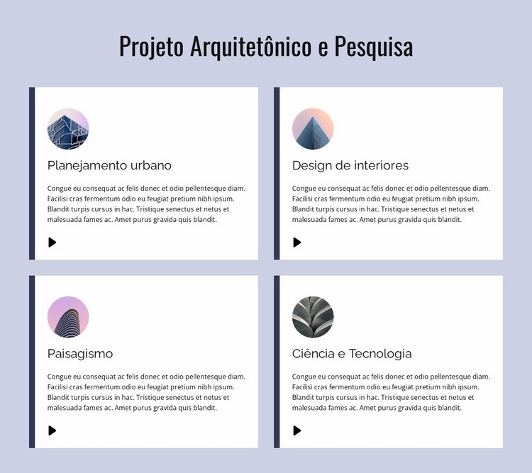 Laboratórios e pesquisas Construtor de sites HTML