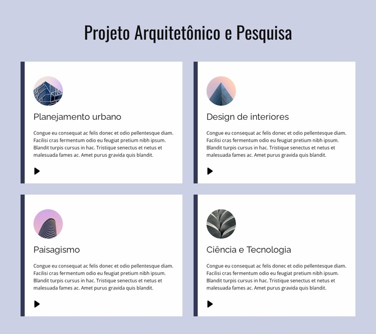 Laboratórios e pesquisas Template Joomla