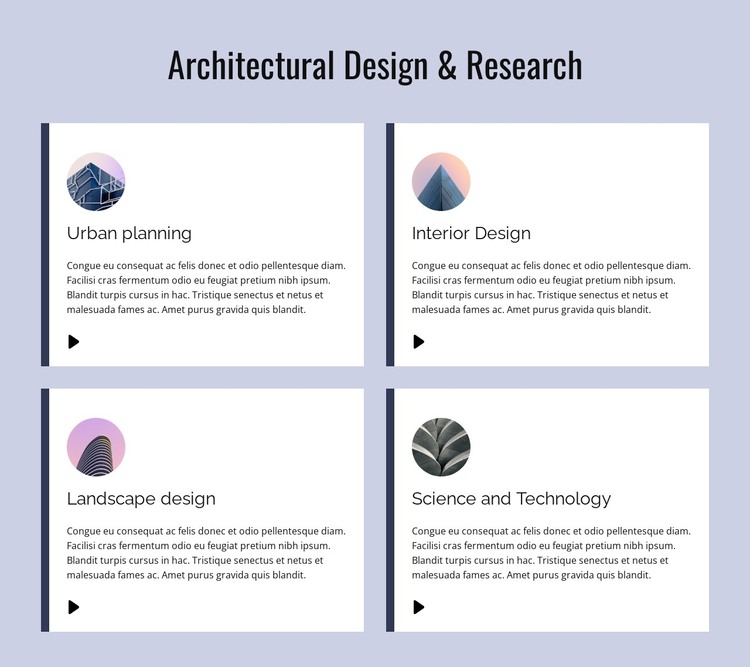 Labs and research Web Design