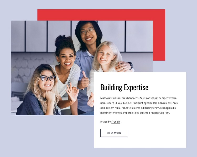 Observe experts in action CSS Template