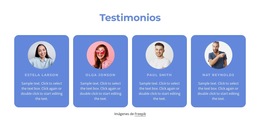 Testimonios En Repetidor De Red - Descarga Gratuita De Plantilla De Sitio Web