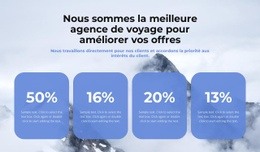 Nous Sommes La Meilleure Agence De Voyage - Conception Simple