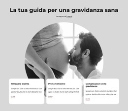 Gravidanza Sana - Generatore Di Siti Web Professionale Personalizzabile