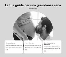 Gravidanza Sana - HTML Site Builder