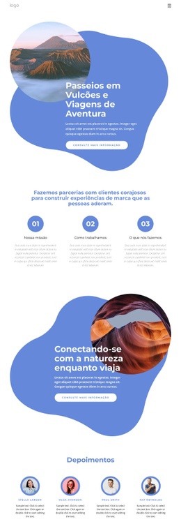 Expedições E Passeios A Vulcões Ativos