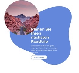 Planen Sie Ihre Nächste Reise - Bootstrap-Vorlage Für Eine Seite