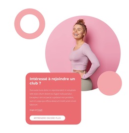 Mises À Jour Printanières Du Club – Téléchargement Du Modèle De Site Web