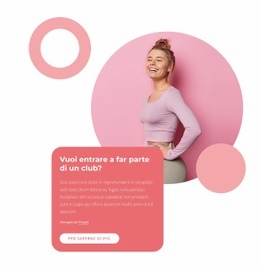 Fantastico Modello HTML5 Per Aggiornamenti Di Primavera Al Club