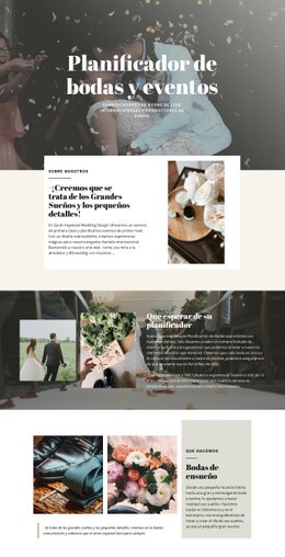 La Boda De Ensueño Más Grande - Sitio Web Gratuito De Una Página