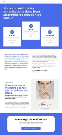 Superbe Conception De Site Web Pour Organisation De Forums