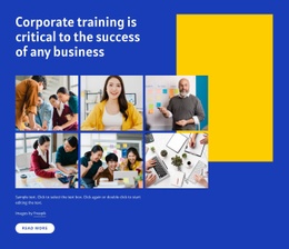Corporate Trainings - Multi-Purpose Html Code