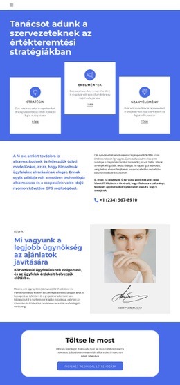 Fórumok Szervezése – Reszponzív HTML5-Sablon