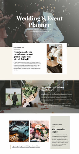 Il Più Grande Matrimonio Da Sogno - Modello Joomla Per Qualsiasi Dispositivo