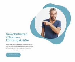 Premium-HTML5-Vorlage Für Gewohnheiten Erfolgreicher Führungskräfte