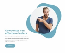 Beste Bestemmingspagina-Ontwerp Voor Gewoonten Van Effectieve Leiders