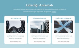 Liderliği Anlamak - Herhangi Bir Cihaz Için Joomla Şablonu