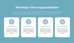 Wichtige Führungsqualitäten