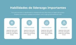 Habilidades De Liderazgo Importantes