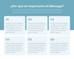 Plantilla HTML5 Programa De Lideres Activos Para Cualquier Dispositivo