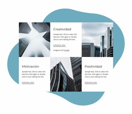 Impresionante Plantilla Joomla Para Cuadrícula En Forma Abstracta