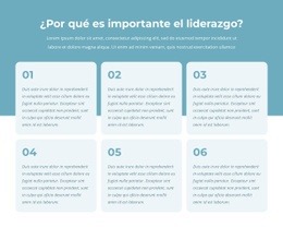 Programa De Lideres Activos: Inspiración De Plantilla De Una Página