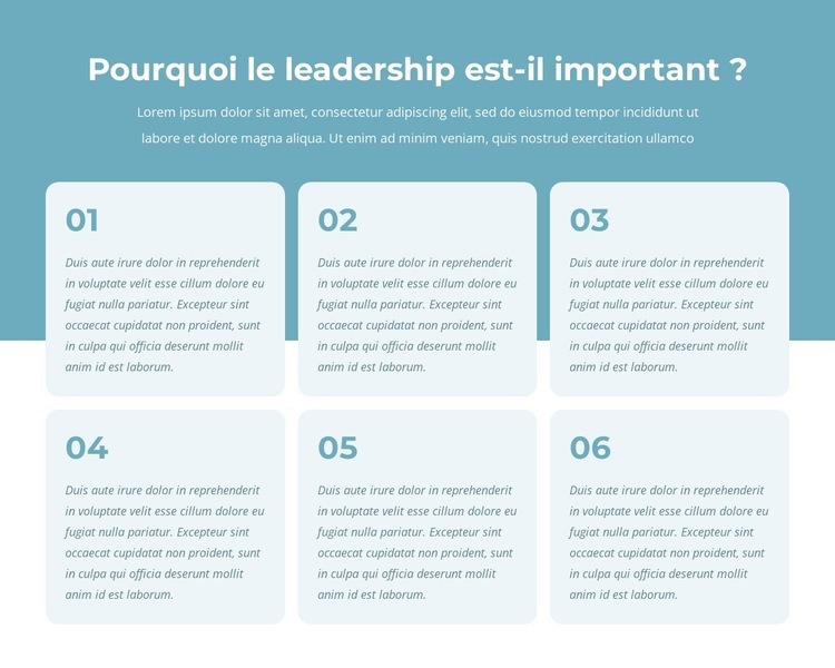 Programme des leaders actifs Créateur de site Web HTML