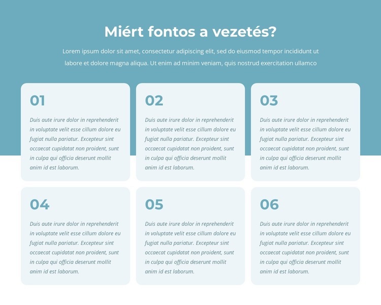 Aktív vezetők program WordPress Téma