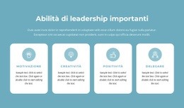 Importanti Doti Di Leadership