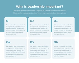 Active Leaders Program - One Page Template Inspiration